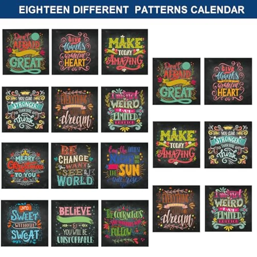 Calendario 2026 Calendario da parete 2026 2026 gennaio 2026 dicembre 2026 12" x 24" Aperto Calendario da parete 2026 12 mesi Blocco non incollato Motivatiol C