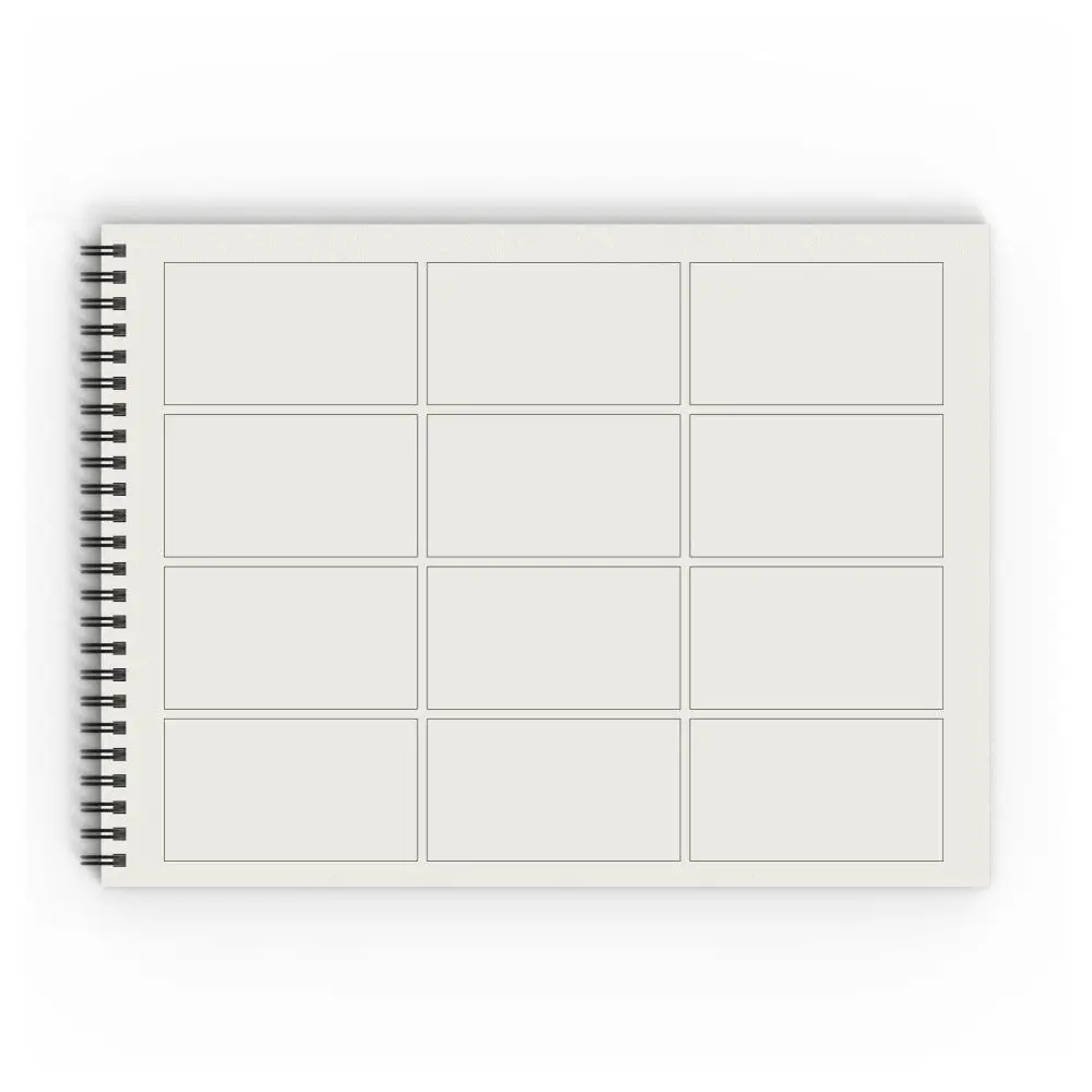 Spiral Blank Comic Notebook: Draw Your own Comics Create The Best Stories. Comic Panels for Drawing. Templates for Comics Film