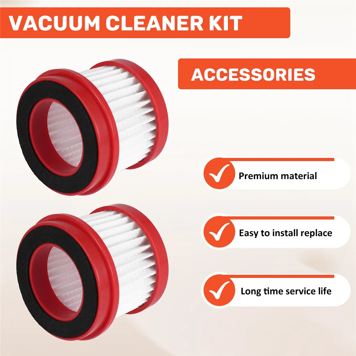 A66T For Xiaomi Deerma CM1900 CM1300 Household Handheld Vacuum Cleaner HEPA Filter Replacement Use Accessories Quality Parts