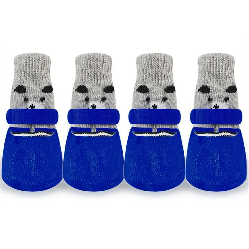 Outdoor Waterproof, Anti-Slip, Anti-Drop, Wear-Resistant Small-Sized Dog and Pet Shoes