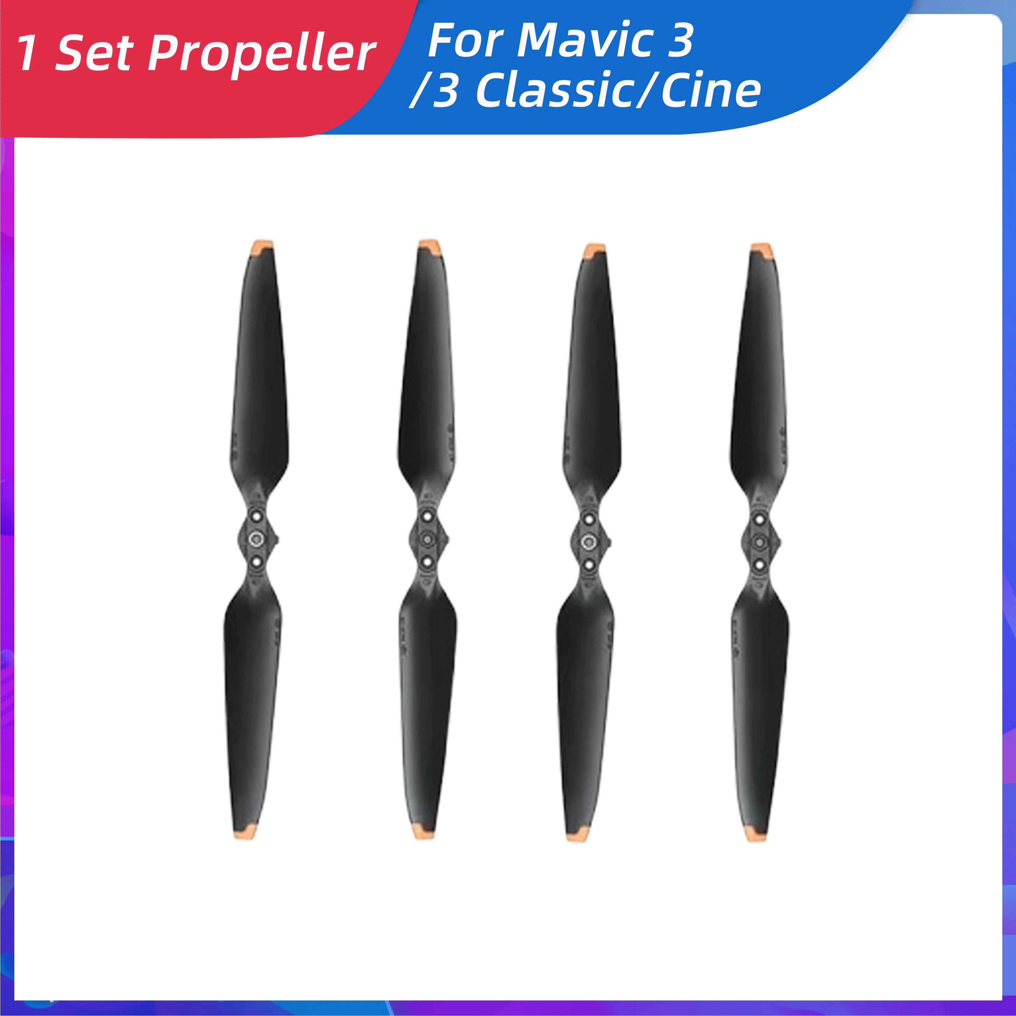 1Set Mavic3 Propellers Quick Release Blade Props Wing Spare Part For Mavic 3 Classic Cine Accessory