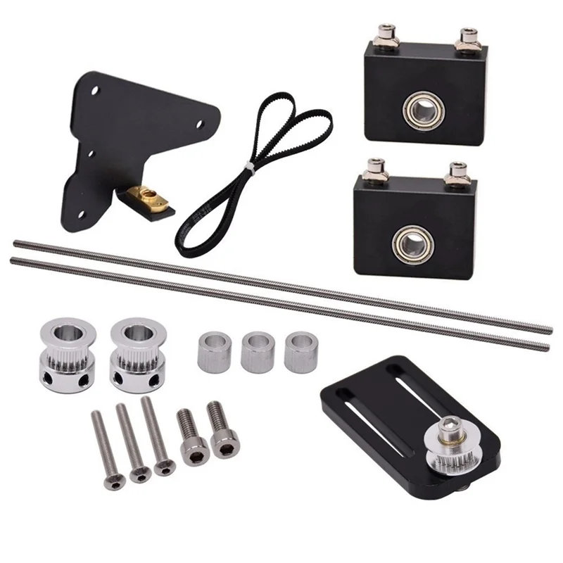 A34R طابعة ثلاثية الأبعاد لوحة ثابتة المزدوج Z-محور ترقية عدة لوحة ثابتة أجزاء طابعة ثلاثية الأبعاد ل كرياليتي ENDER-3 ENDER-3V2 Ender-3 Pro Prin