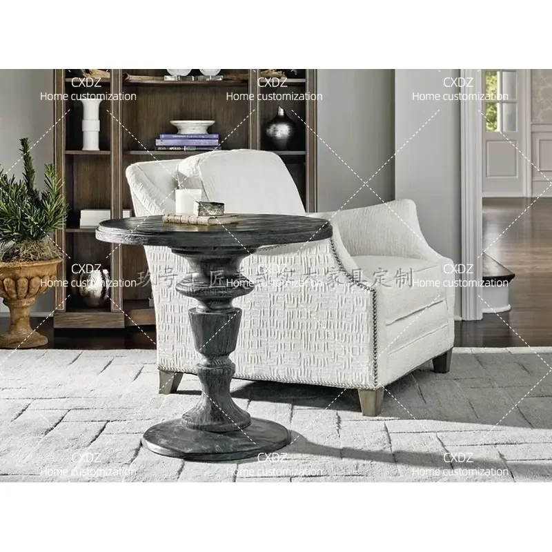 Custom Solid Wood Bookcase Classical Simple Open Display Stand Porcelain Cabinet Storage Shelf Home Furniture