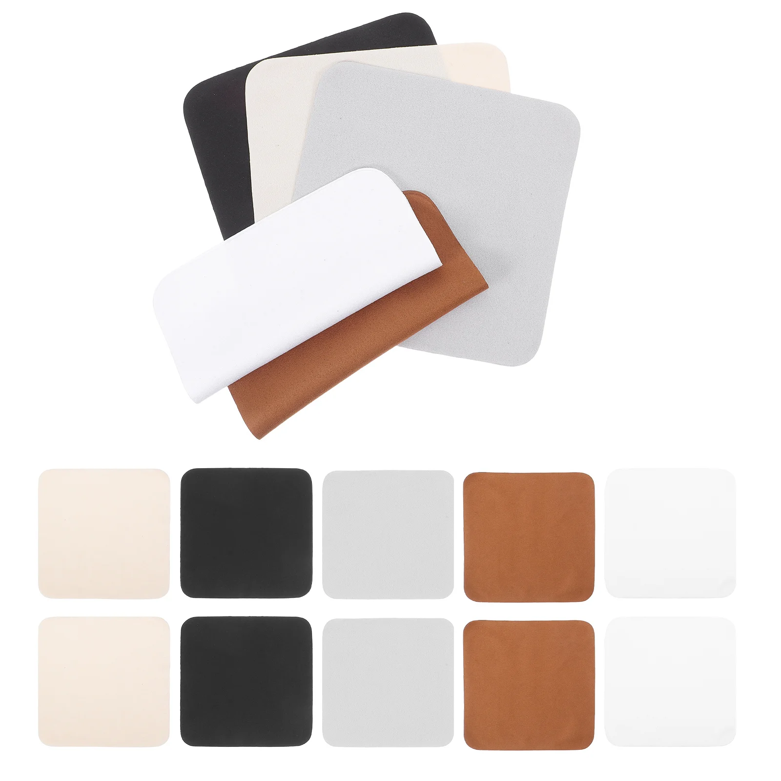 

25Pcs Multifunctional Eyeglass Cleaning Cloth Sturdy Microfiber for Glasses Screens Cameras Jewelry Portable Reusable Lens Wipes