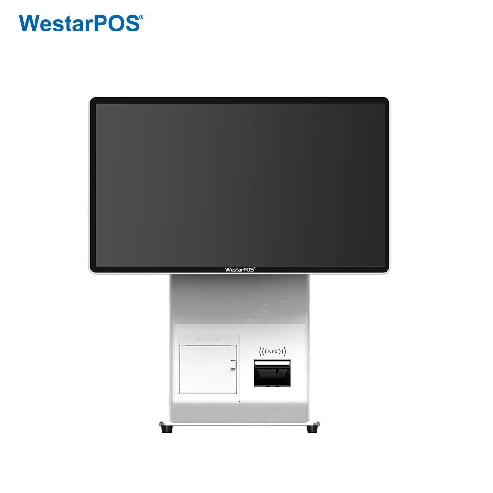 WestarPOS CRS001 24inch High End All In One POS System With 15.6inch Customer Display