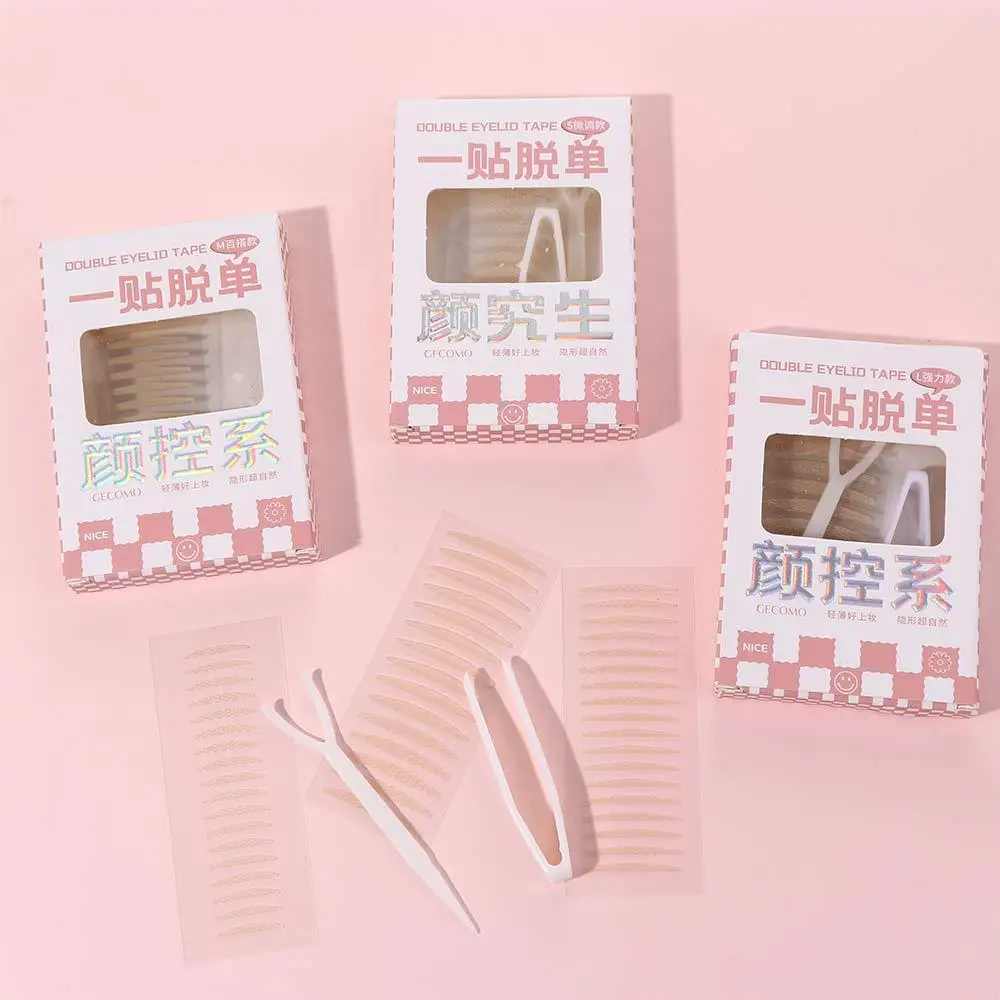 Strips Mesh Type Women Waterproof Invisible Double Eyelid Tape Invisible Eye Stickers Lace Eyelid Stickers Self-adhesive Fiber