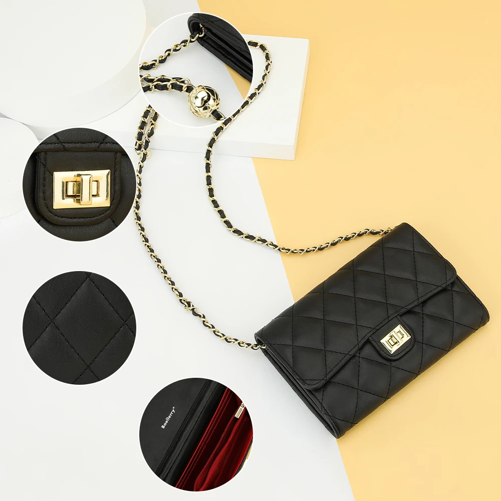 Fashion Women Shoulder Bag Handbags PU Leather Dual Layer Zipper  Female Large Capacity Casual Crossobdy Clutch Evening Bags