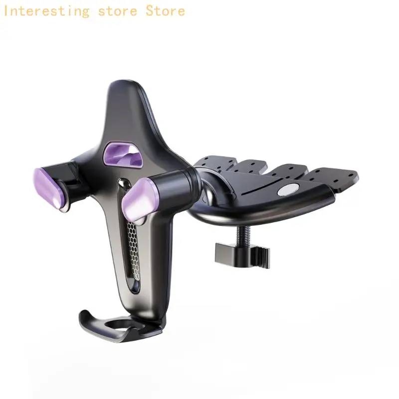 Universal Auto Compact Disc Slot Handyhalter 360 Grad drehbar für 4 bis 7 Zoll Mobilgeräte 55KC – Detail 8