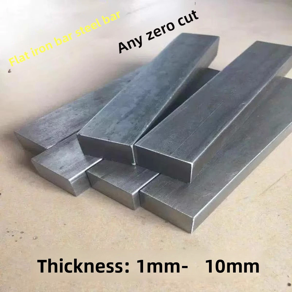 Iron Bar, Flat Steel Bar, Flat Iron Bar, Cold Drawn Steel, Square Iron Bar, Flat Iron, A3 Iron Plate Processing, Customized Zero