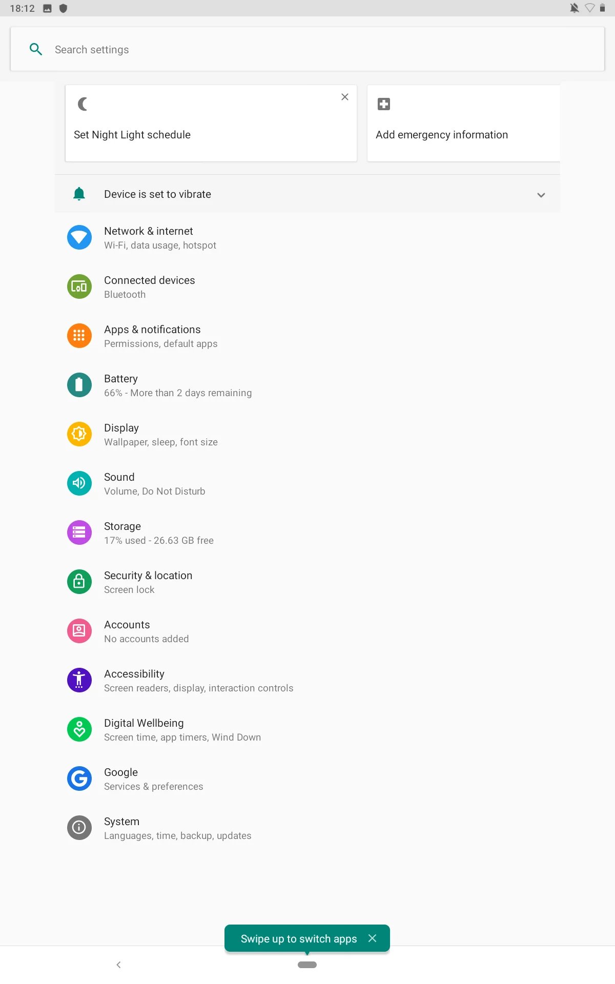 1920 x 1200 Pixels 10.1" Android 9.0 Tablet PC 64-bit MTK8163 Quad-Core Dual Camera 2GB+32GB WIFI Blue-tooth 4.0 Type-C 5000mAh