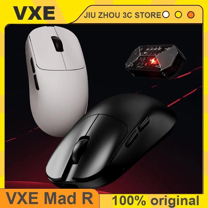 VGN VXE Mad R/Mad R Major Wireless Mouse Paw3395/3950 Smart Speed X Wireless Lightweight Ergonomic Custom Gaming Esports Mouse