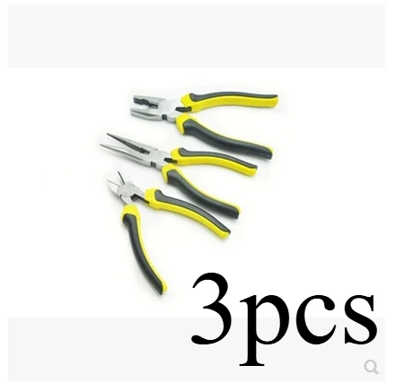 3pcs For American beak pliers needle nose wire cutters pliers 6 -8 inch small high quality