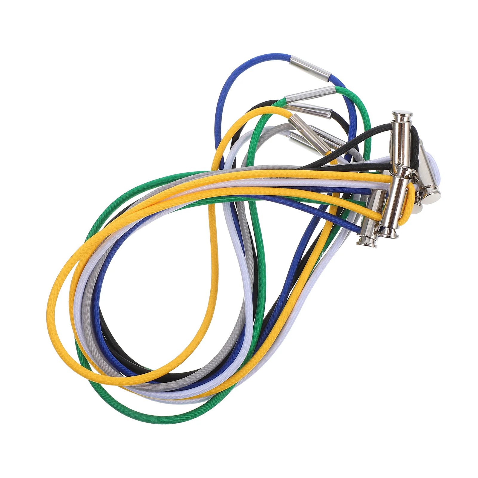 

6Pcs Adjustable Rubber Bands for Trash Cans Garbage Bag Fixing Elastic Holders Outdoor Picnics Camping Parties