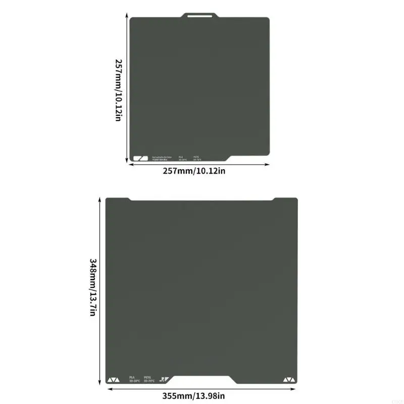C90F Precise Machined 3D Printing Bed Plate Dengan Resistansi Tinggi dan Distribusi Panas Dioptimalkan untuk P1 H2D