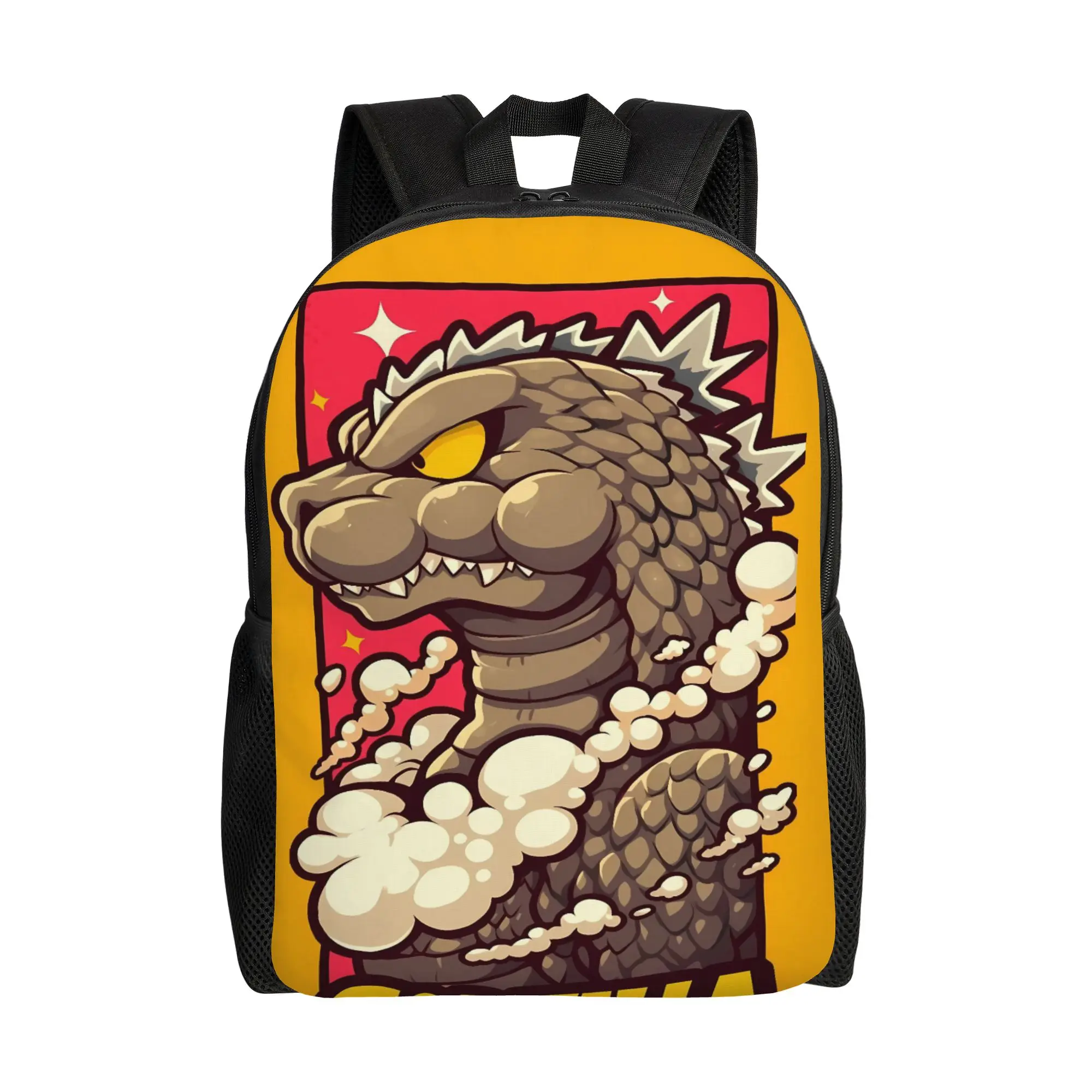 Godzillaed 3D Printed Backpack  Camping Backpacks Teen Custom Pattern School Bags Novelty Rucksack