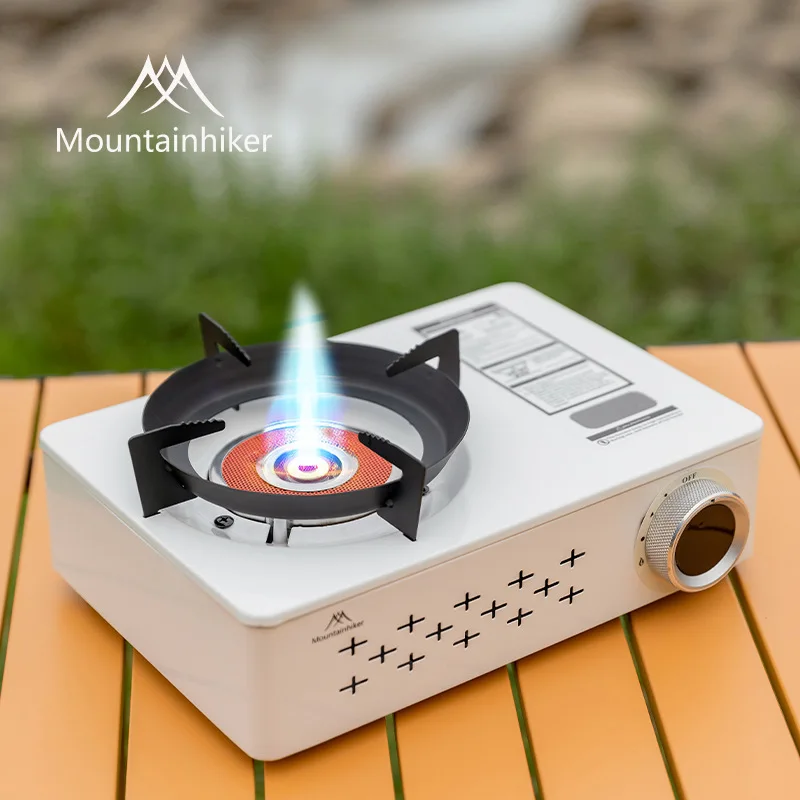 

Red Twilight Snow Outdoor Portable Stove Camping Windproof Gas Household Card Magnetic Stove Cassette Stove