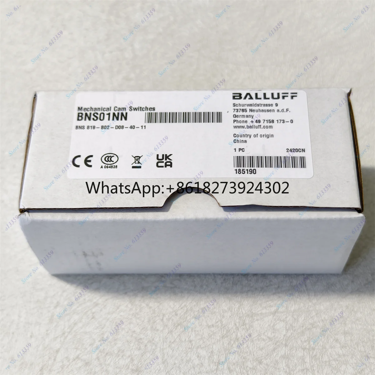 

New Genuine BALLUFF Travel Module BNS01NN BNS 819-B02-D08-40-11