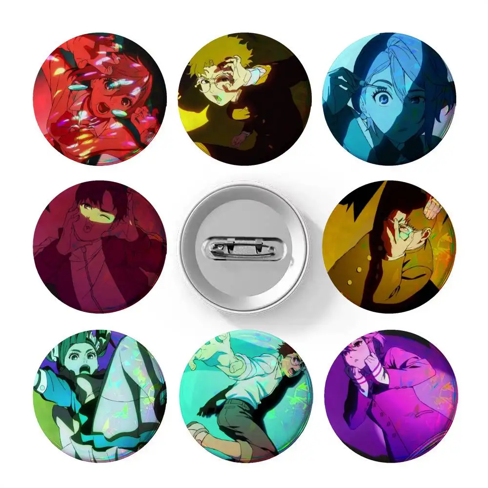 Anime Dandadan  Badges 25 32 44 58 75 mm Round Cosplay Pin Bag Decor Fans Collect Friends Gifts Brooch Souvenir