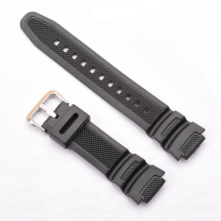 Rubber Strap For CASIO G-shock AE-1500 AE-1000W AQ-S810W W-735H Resin Silicone Watch Bracelet Durable Watchband Accessories