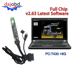 2024 Installed the latest V2.53.5/V2.63.1 V-i3 SDP3 Diagnostic Tool Plus Used Laptops and v-i3 Scanner Software