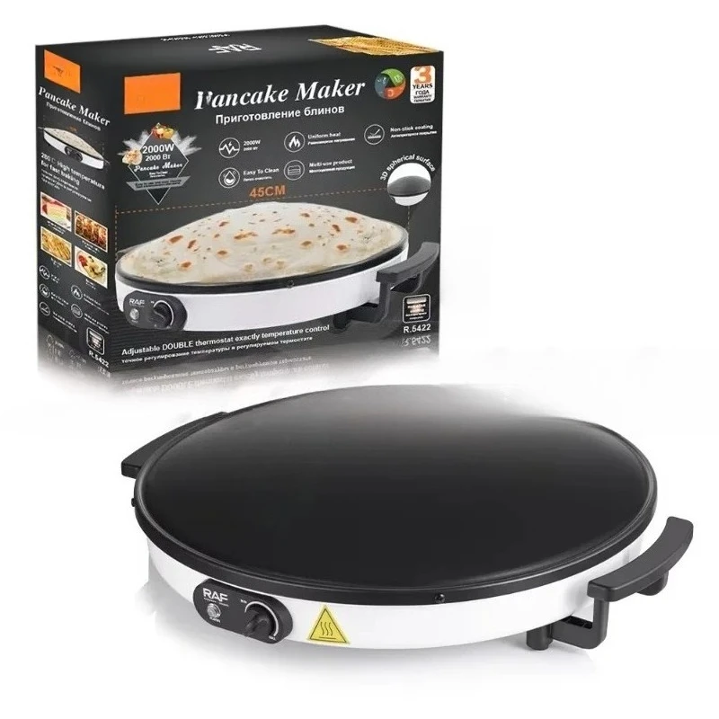 45Cm diameter non-stick electric crepe machine  pancake machine