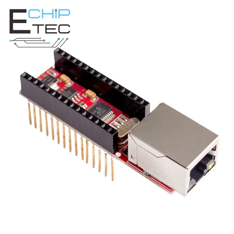 

ENC28J60 Ethernet Shield V1.0 Network Module for arduino compatible Nano 3.0 RJ45 Webserver Module