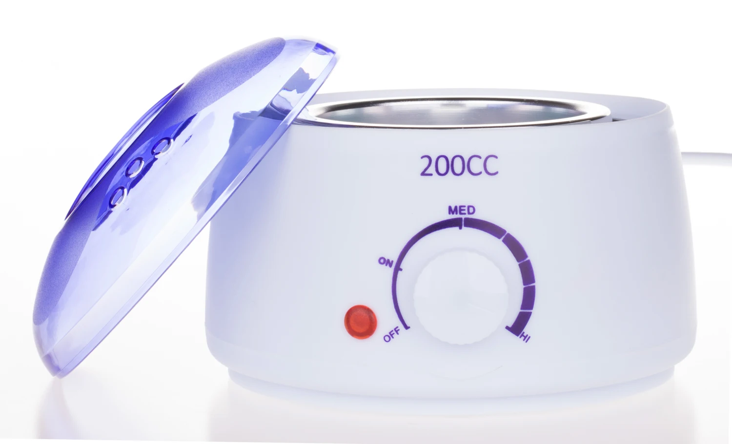 Customizable wax pot 200cc, hot wax hair removal heating device, European standard, American standard, British standard,, etc