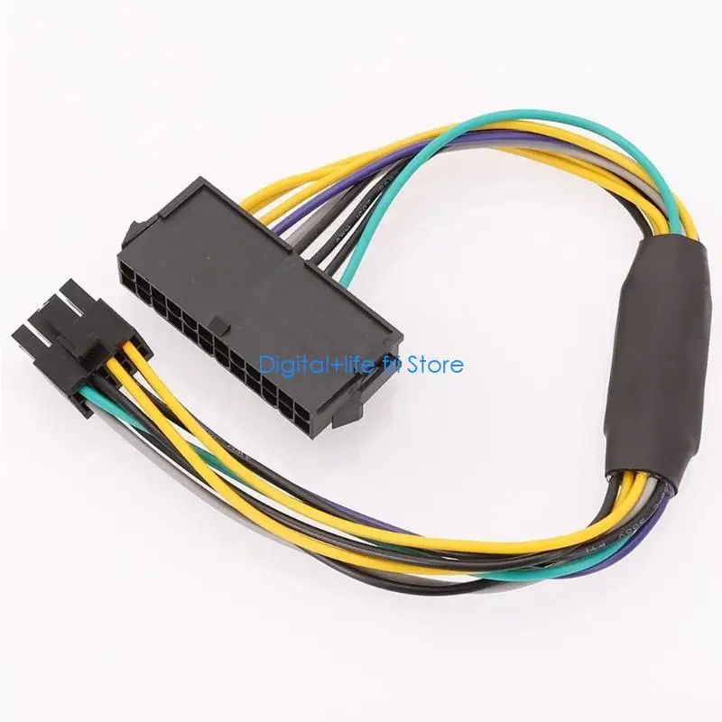 E06D 24 P to 8 P ATX Power Cable (11.8In 18AWG ) ATX PSU Main Power Adapter Cord