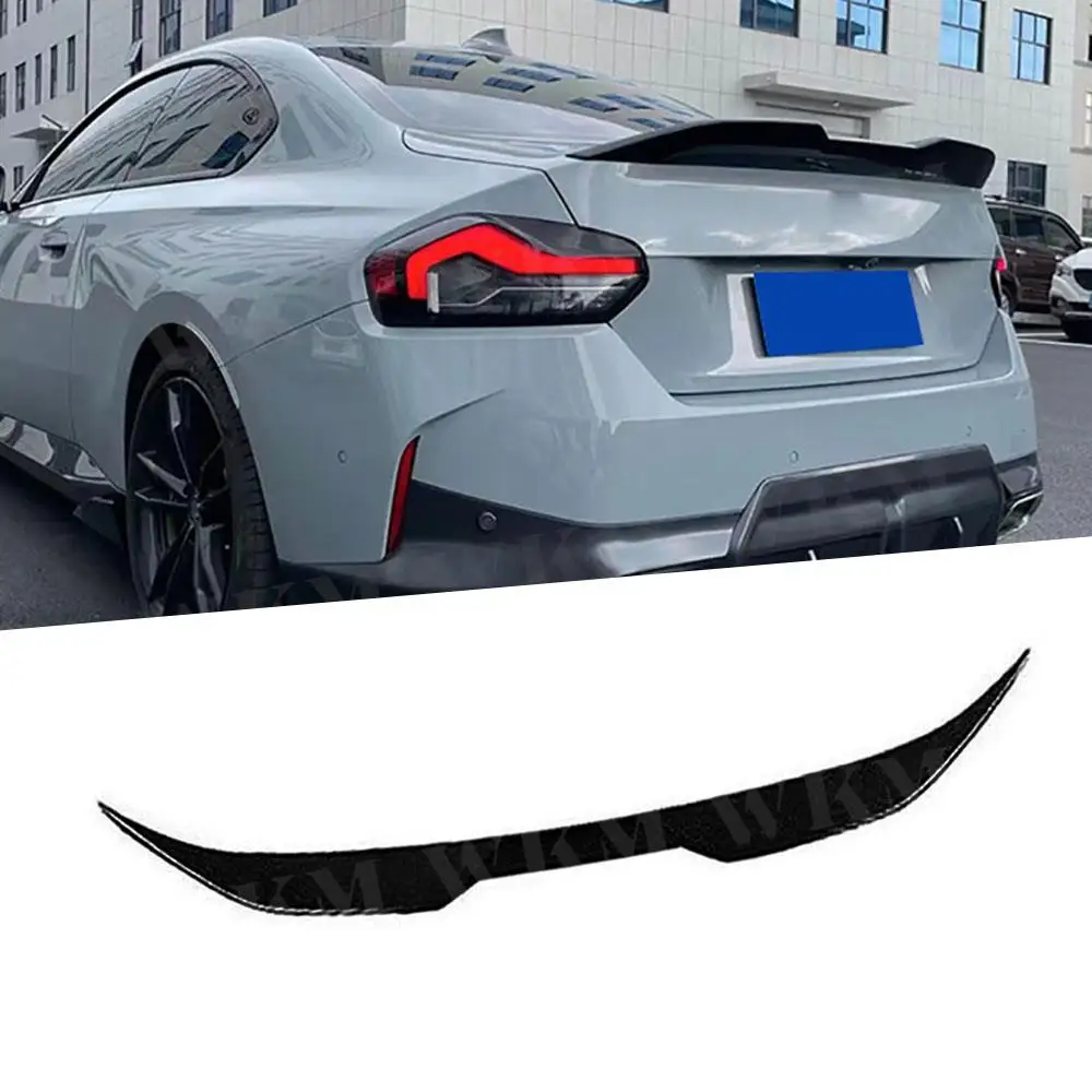 

ABS Gloss Black Duckbill Rear Trunk Spoiler for BMW 2 Series G42 M235i M240i Coupe 2021+ Rear Boot Wing Carbon Look