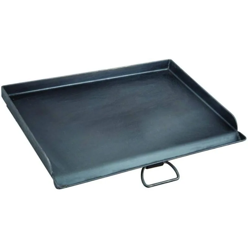 Camp Chef Professional Flat Top Griddle, True Seasoned Finish steel griddle, 16