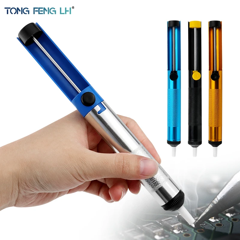 

1PCS Aluminium Metal Desoldering Suction Pump Soldering Sucker Pen Vacuum Removal Tool Iron Desolder Hand Welding Tool