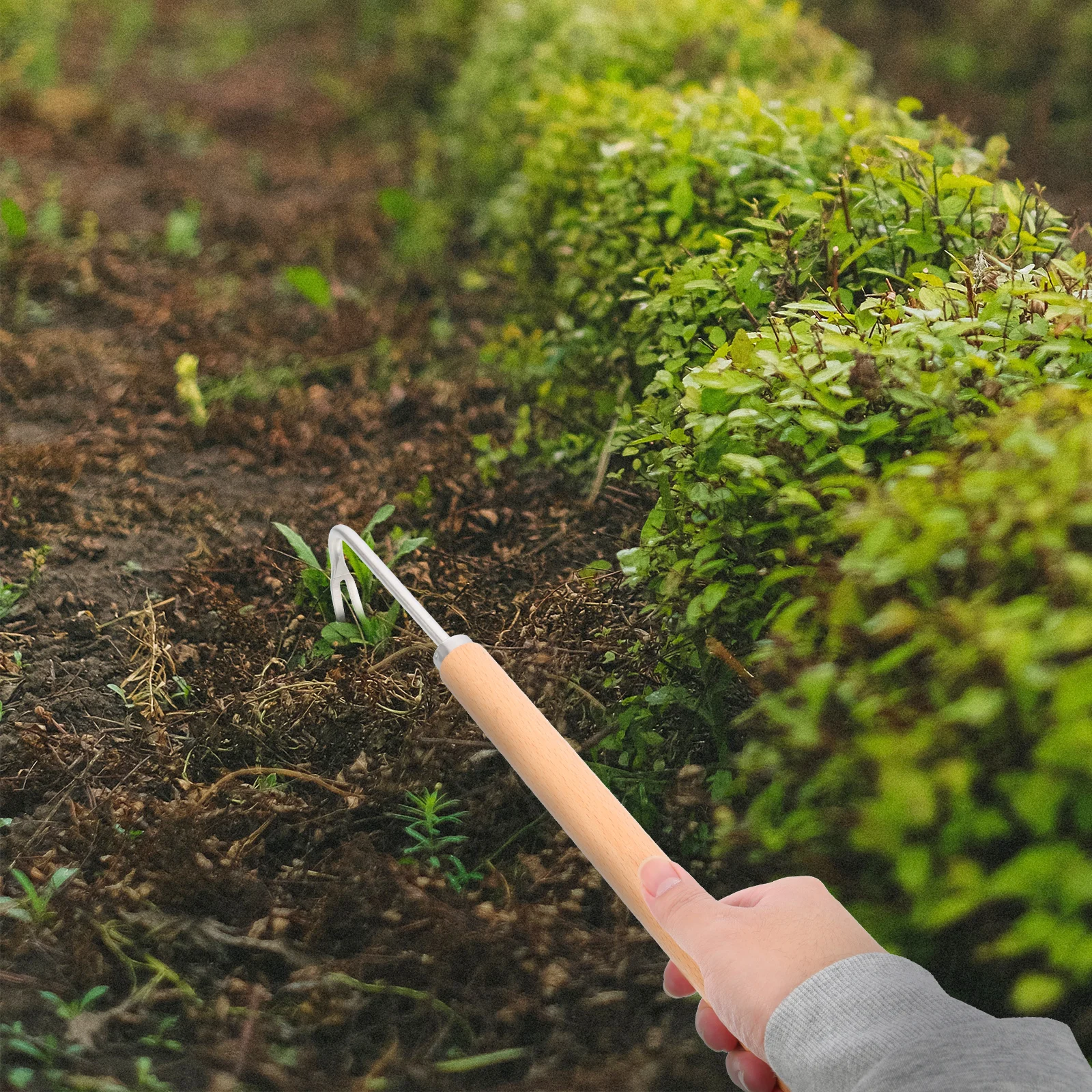 

Garden Hand Weeder Lightweight Sturdy Multipurpose Tools Manual Weed Removers Stainless Steel Weeding Tool Deeper Digging