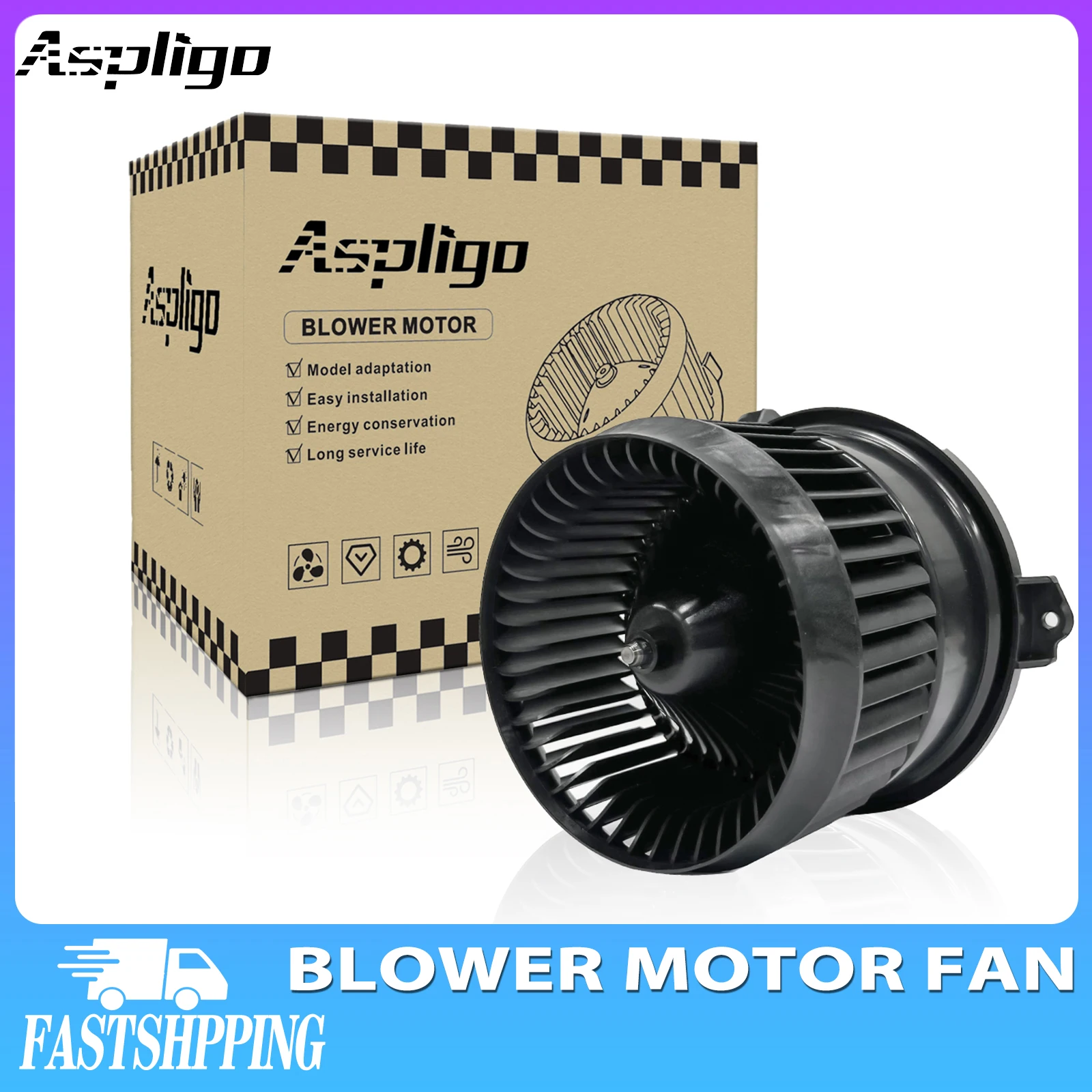 Aspligo New Air Conditioning AC Heater Blower Motor Fan For TOYOTA LAND CRUISER 2008-2021/For TOYOTA SEQUOIA 2008-2022/SIENNA