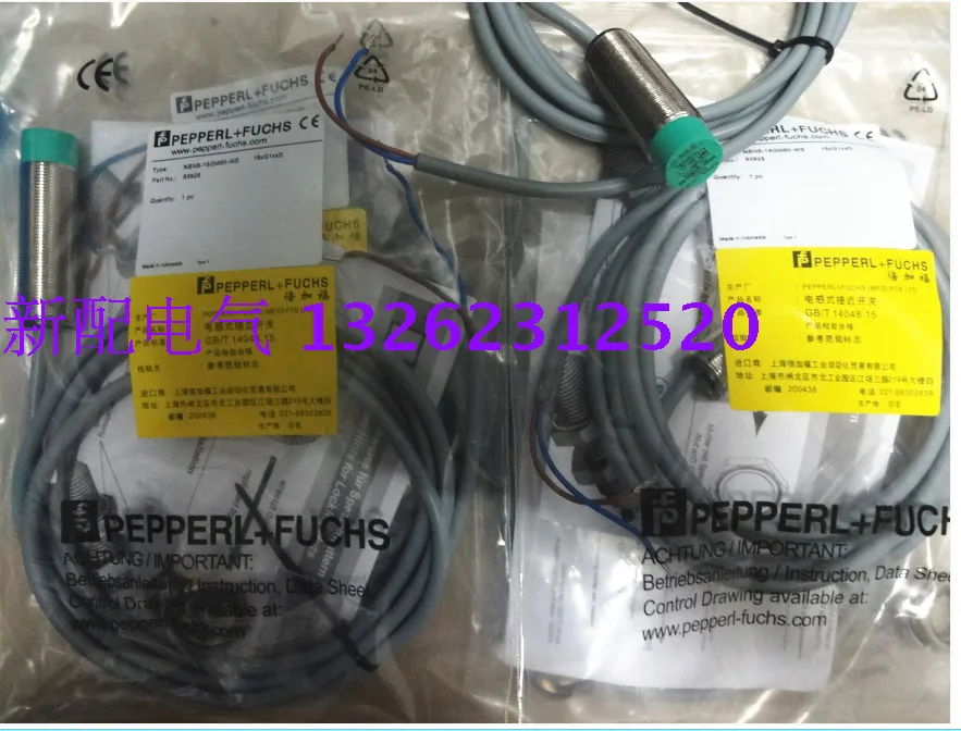 

NBN8-18GM60-W0 NBN8-18GM60-WS Новый высококачественный индуктивный датчик приближения P+F