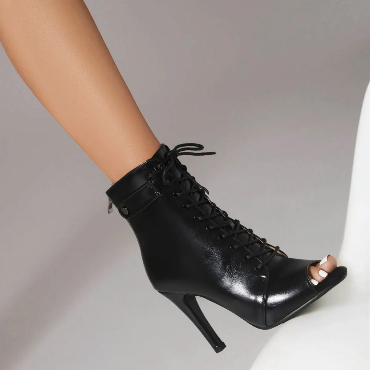 Dance Booties Black Brown Leather Latin Salsa Dance Heels 2025 Customized Heels 9cm 7cm Outdoor Rubber Indoor Suede Dance Shoes