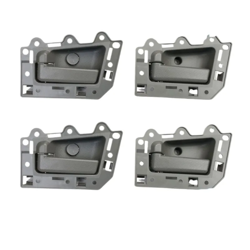 

82139 для Jeep Grand Cherokee 2005-2010, 1 пара внутренних дверных ручек, четыре серых автомобильных деталей