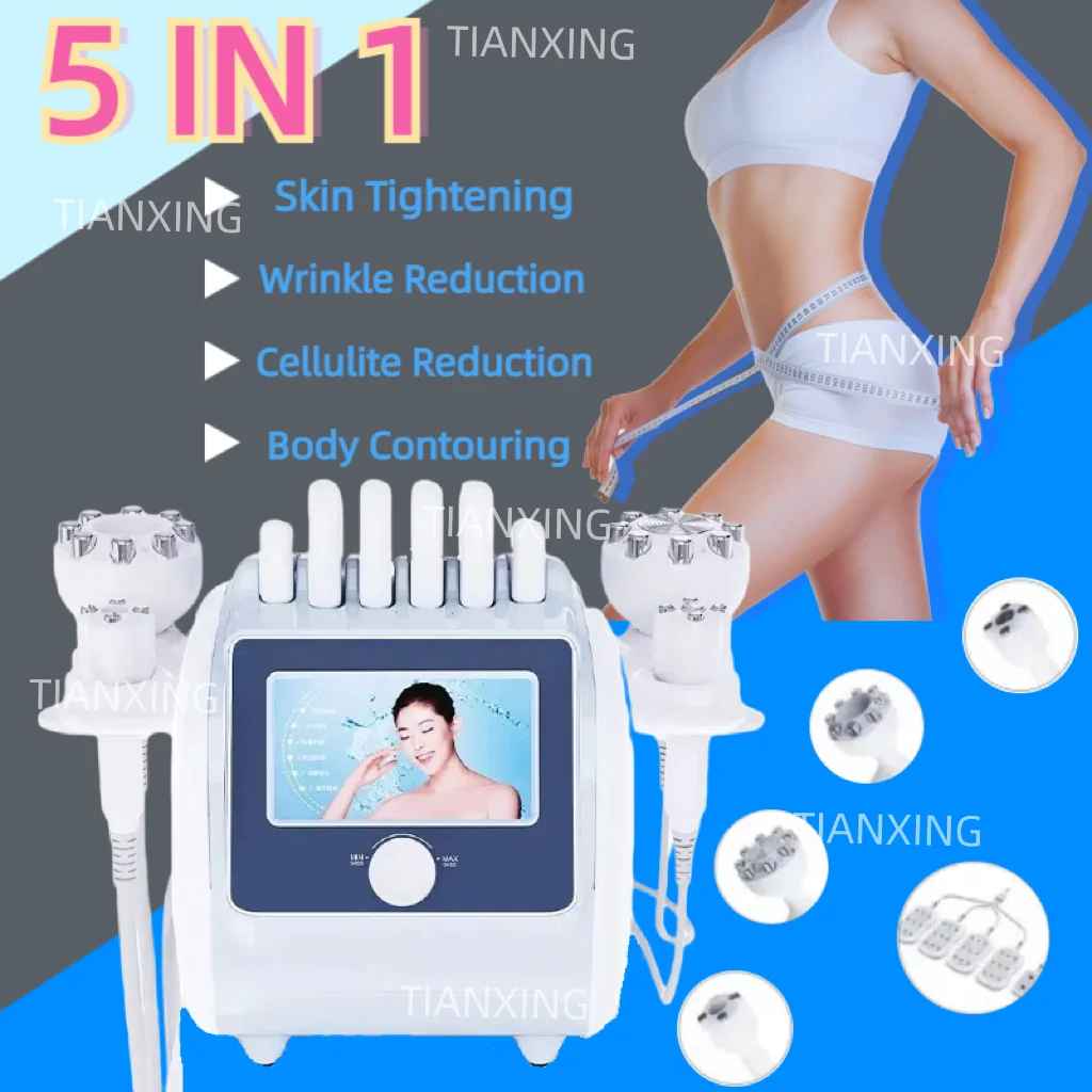 Upgraded K2 massage Ultrasonic Cavitation Cellulite Treatment Massage 6 in 1 40k Cavitation Vacuum Fat instrument