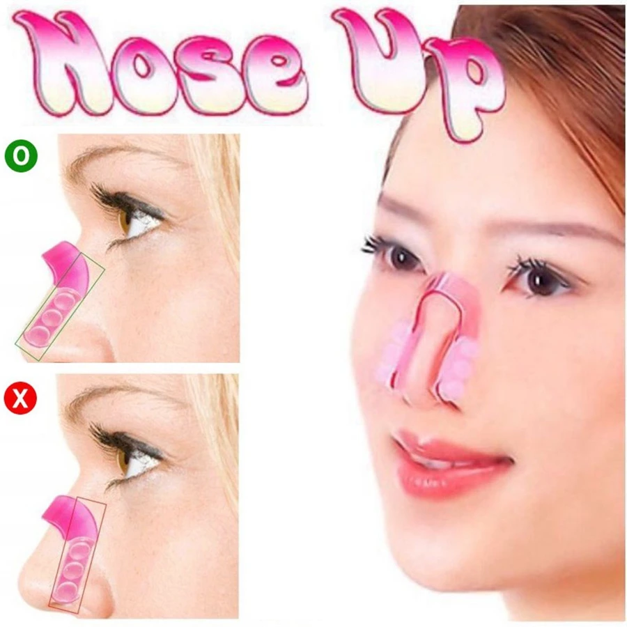 Nose Up Lifting modellante Shaper ortesi Clip naso Clip bellezza naso dimagrante massaggiatore Nose Up Clip raddrizzamento Clip strumento