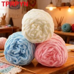 1Pc 100g Velvet hand Knitting Yarn Polyester Crochet Yarn knit Scarf slipper Hat line Cushion Doll Slippers threads 50m 1968in