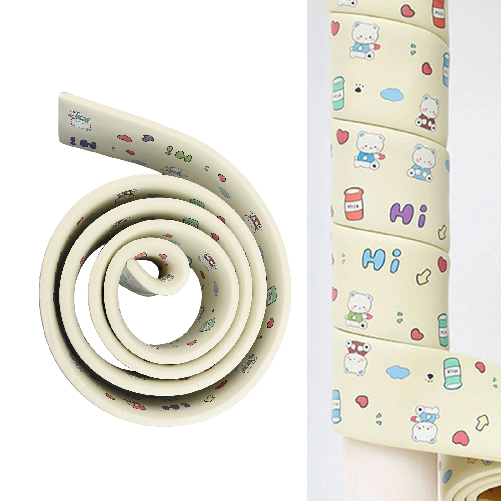 NEW Pipe Decoration Sound Insulation Thermal Sponge Self-Adhesive Tube Decorative Strip Anti-collision Water Pipe Wrap Tape