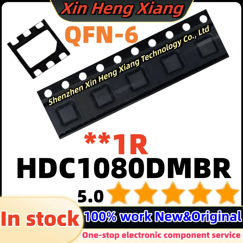(5-10 pezzi) HDC1080DMBR HDC1080 6A1R 0C1R **1R QFN-6