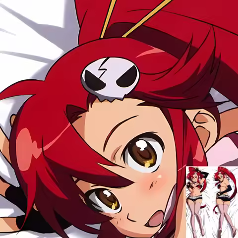 Dakimakura Anime Littner Yoko Nia Teppelin Pillowcase Double-sided Print Hugging Body Decorative Pillow Cover Case Dropshipping