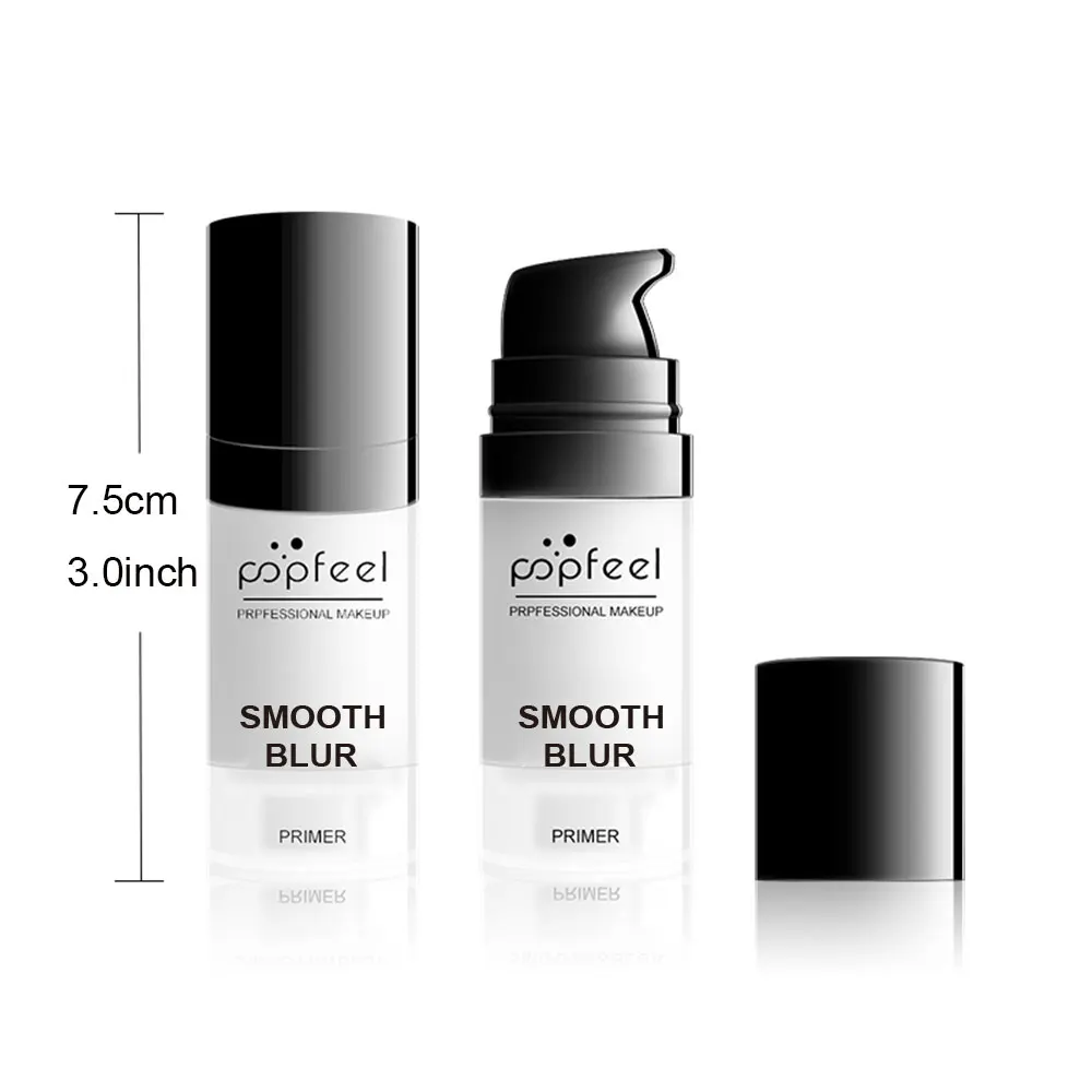 POPFEEL Set de voyage : apprêt + fond de teint Duo - Perfection faciale impeccable, 15 ml de chaque format portable pratique pour les retouches en déplacement