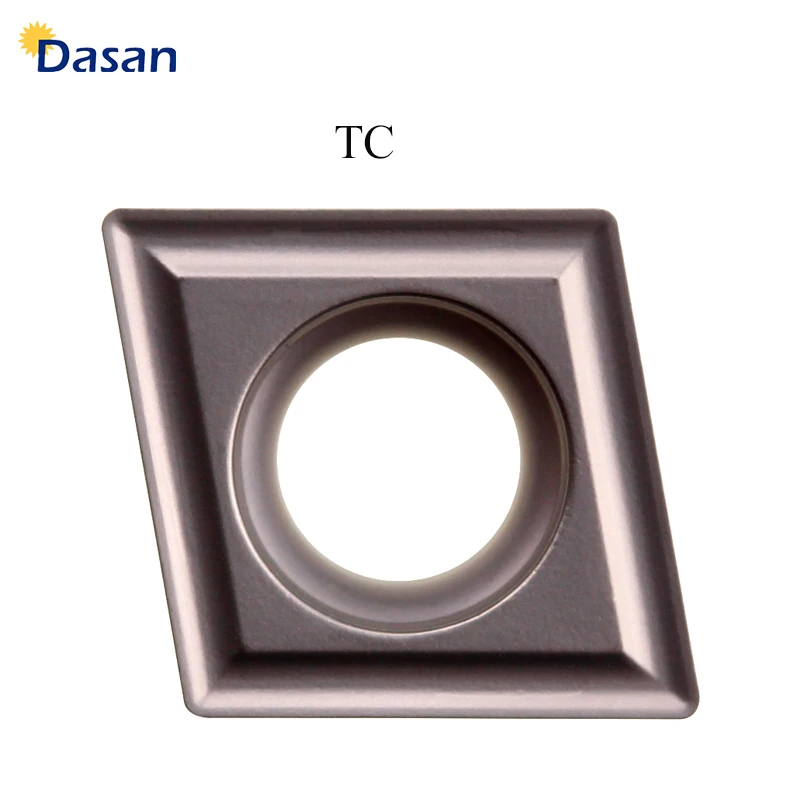 10 unidades CCMT 060204   Fg hq mt dc3000 ccmt09t304 inserções de cermet de carboneto ccmt torneamento chato corte cnc para suporte de ferramentas steelsclc