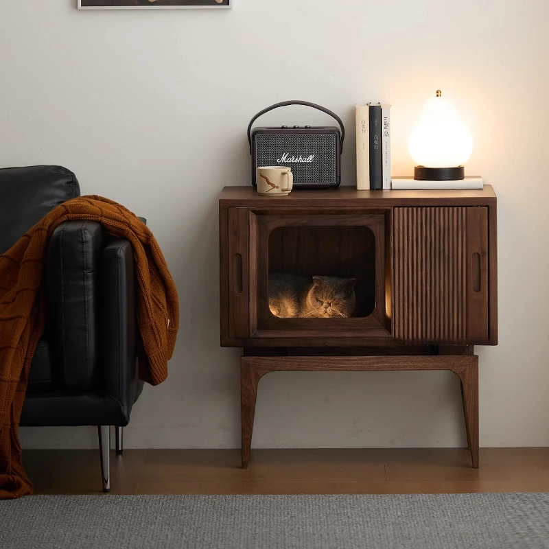 

/Retro Tall Nordic Nightstands Nature Wood Luxury Antique Bookshelf Bedside Table Drawers Mid Century Mesita De Noche Furniture