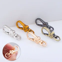 5pcs Flower Lobster Metal Clasps Swivel Trigger Clips Snap Hooks Bag Key Rings Keychains Bag Accessories