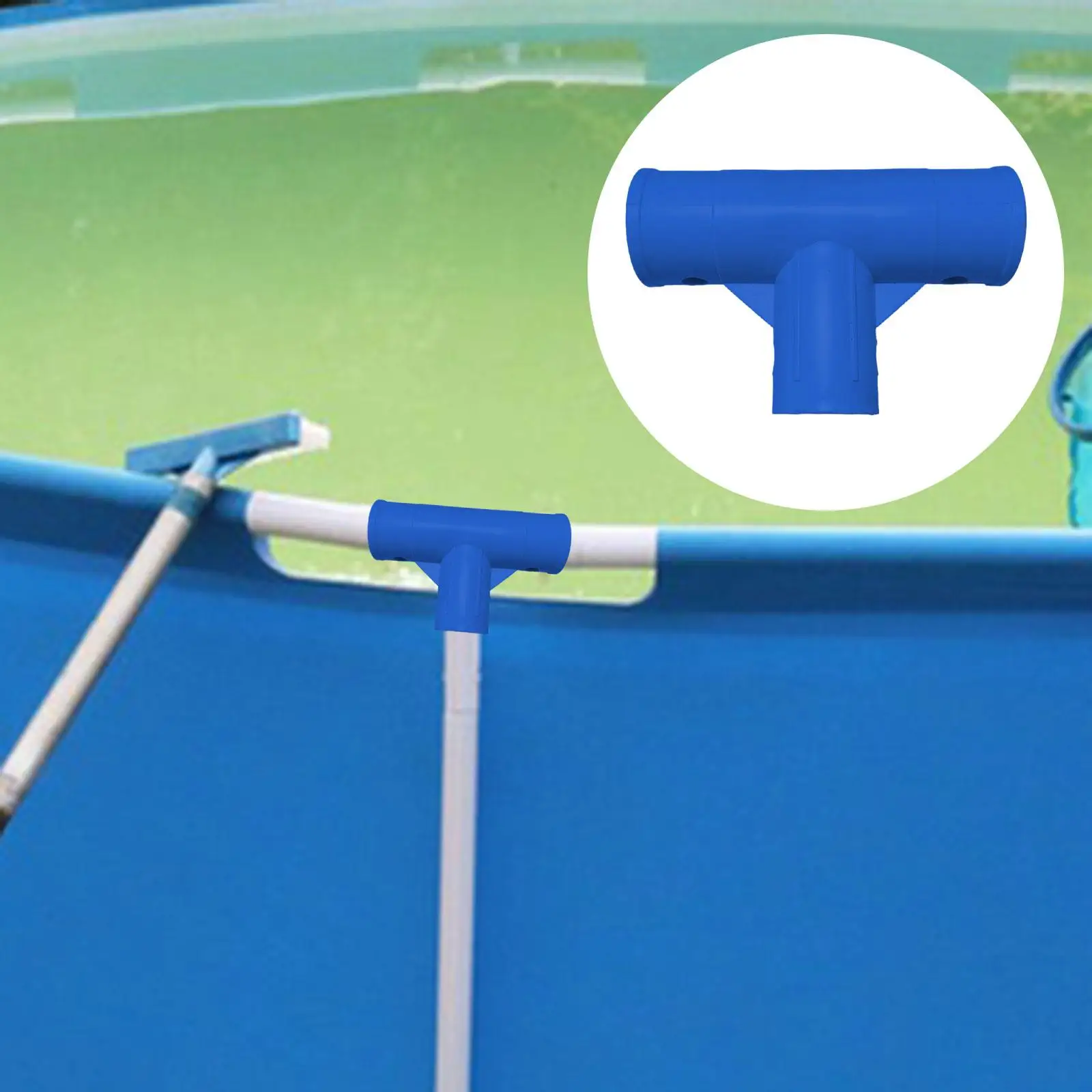 Pool Hose Tee Joint Sturdy Construction for 28273 Universal Rust Resistant Waterproof Hose Adapter Fitting Extender Accessories