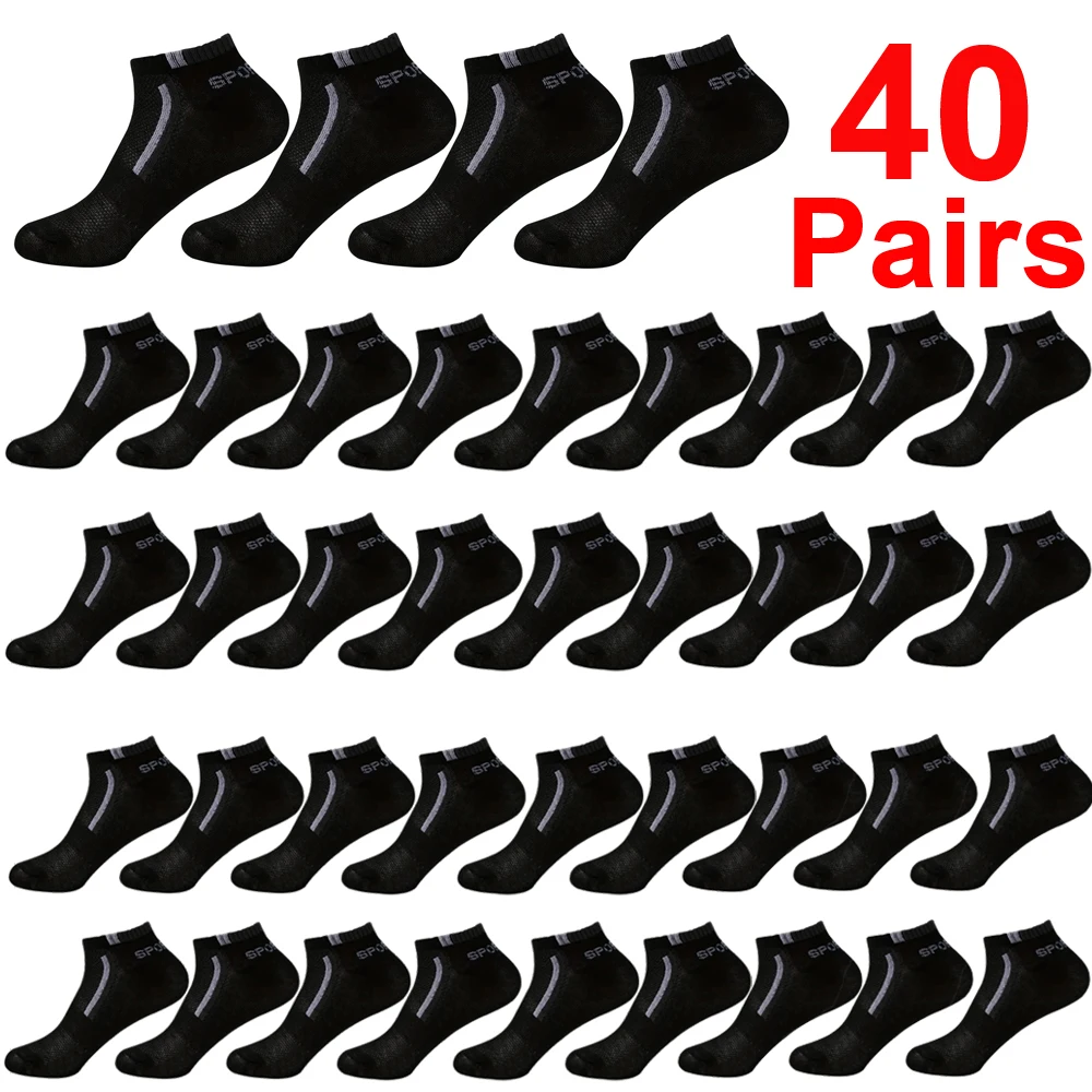 30Pairs Männer Socken Mesh Atmungsaktive Kurze Casual Socken Farbe-block Sport Socke Sport Socken Absorbieren Schweiß Knöchel