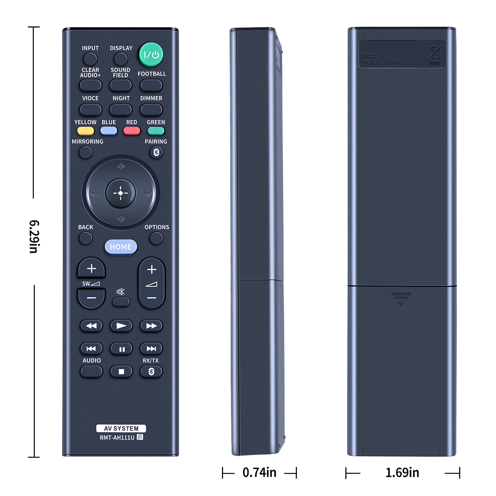 Nieuwe Remote RMT-AH111U Sub RMT-AH240U Voor Sony Soundbar HT-NT5 SA-NT5 HT-CT800