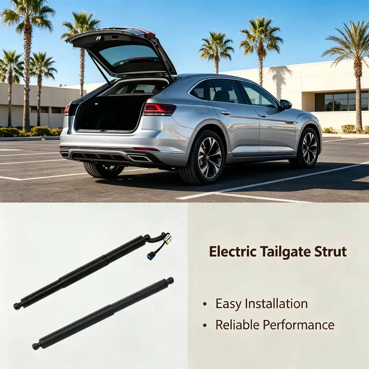 High-Quality Electric Tailgate Strut Precision-Fit 51247481807 51247481803 For BMW X1 F48 F49 2015-2019 Rust-Resistant